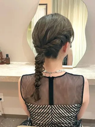 セミロング Mila chihiroのヘアスタイル