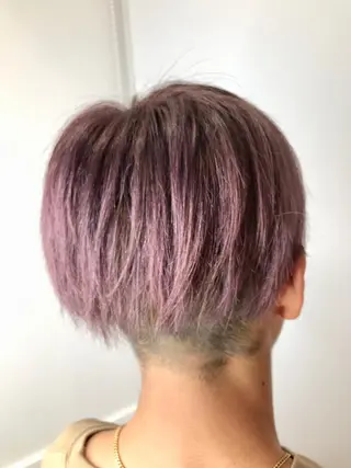 ショート カラー メンズ カットモデル大募集✨ ✨BASSA保谷店✨のヘアスタイル