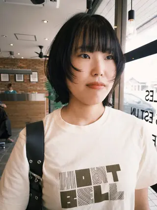 ショート GUESTs所属・優音 /YUi/パーマのヘアスタイル