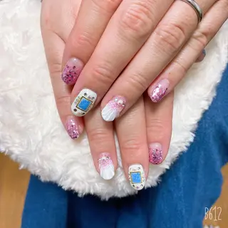 ネイル The Best Beauty受付担当のヘアスタイル