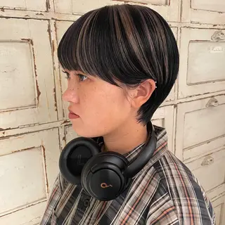 ショート カラー RorriM natsuのヘアスタイル