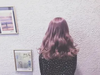 ロング カラー てんま さやかのヘアスタイル
