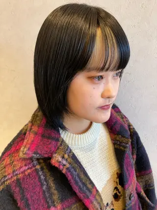 ショート nono/パーマ /顔まわりカット🐈のヘアスタイル