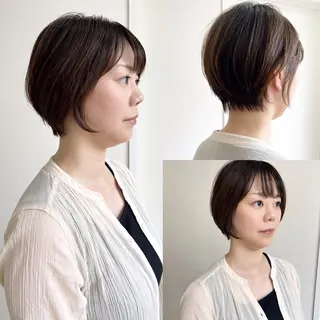 ショート ショート&ボブ井上 菜樹のヘアスタイル