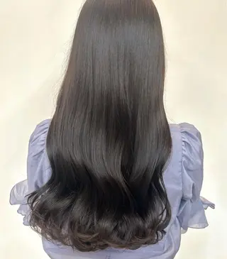 ロング カラー ヘアアレンジ 🎀暖色カラー🎀 ♡yurika♡のヘアスタイル