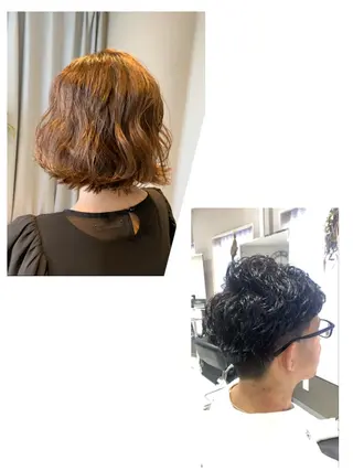 ショート パーマ 髪質改善トリートメント/美髪縮毛矯正専門店【&Lillme】所属・髪質改善専門店 SHINYAのヘアスタイル