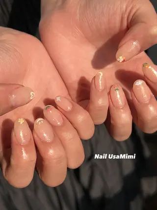 ショート 本町Nail Usa Mimi  SAKIのネイルデザイン