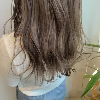 ミディアム カラー "小顔カット" Fuko.のヘアスタイル