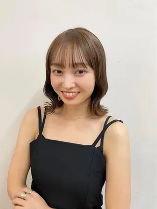 ミディアム ❤️ショートカット ・顔周りカット❤️のヘアスタイル