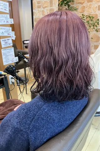 ミディアム カラー ヘアリゾートハピネス所属・🌈 🌈スズキエリカのマツエク・マツパデザイン