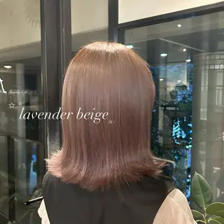 ミディアム カラー 𝐌𝐢𝐨/ 薬院 /カラーモデル募集中のヘアスタイル