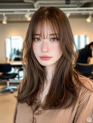 セミロング 生艶髪&レイヤー🔔 渋谷お薦めNo.1✨のヘアスタイル