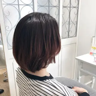 セミロング カラー ヘアアレンジ ✨🌿大人可愛い愛さ れhair🌿✨松本のヘアスタイル