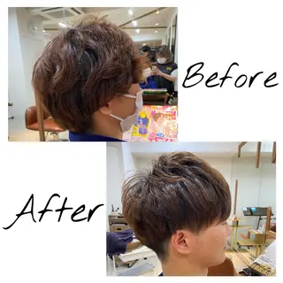 メンズ ORO　飯田 早稀のヘアスタイル