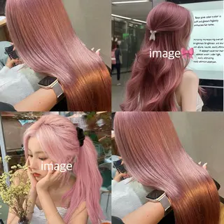 カラー MIKA💫 艶髪/透明感カラーのヘアスタイル