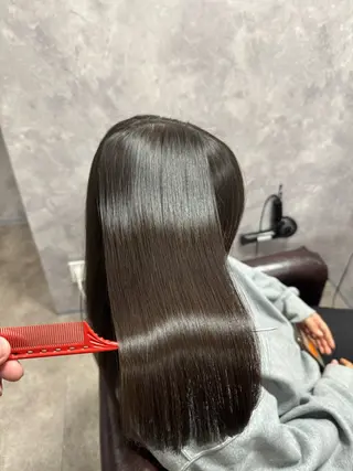 ミディアム 髪質改善×美髪カラー Kimuraのヘアスタイル