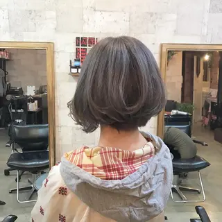 ショート カラー インナーカラー/天神 ブリーチ/吉田のヘアスタイル