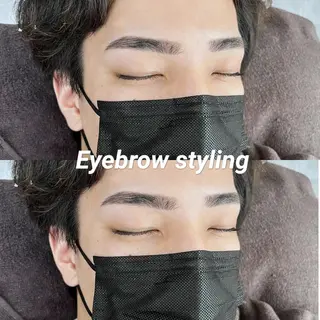 メンズ アイブロウ u'i　nail/eye所属・u'i 🤍Rurikaのマツエク・マツパデザイン