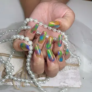 ネイル Fairyフェアリーネイルサロン所属・Nail Hibi サロンのネイルデザイン