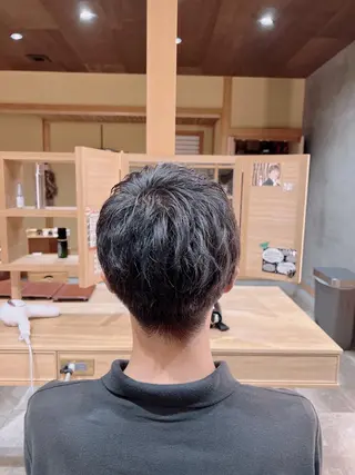 ショート エリアデュクス所属・大井 崚聖のヘアスタイル