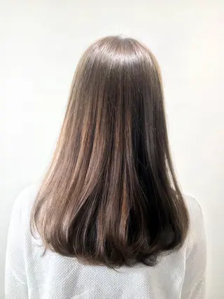 セミロング パーマ 《髪質改善✖️オリー ブ🧸》小嶋拓也のヘアスタイル