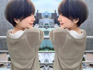 ショート カラー ショート/ボブ 岡田洸太のヘアスタイル