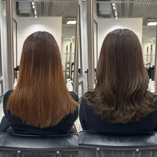 ロング カラー ⠀ 那月のヘアスタイル