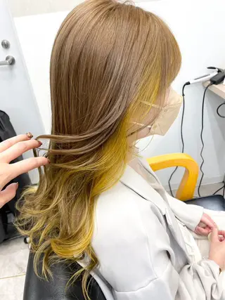 カラー GiseL 博多 ほのかのヘアスタイル