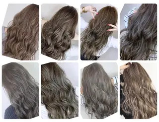 セミロング ブリーチなしダブル/ レイヤーカット 小棹のヘアスタイル