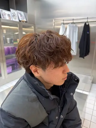 ショート カラー パーマ fifth 児玉達哉 当日予約🙆のヘアスタイル