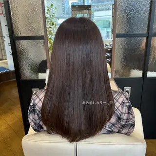 ロング カラー 🫧 河内 瑠莉  🫧のヘアスタイル