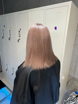 カラー 立川ハイトーン💫 Minoriのヘアスタイル