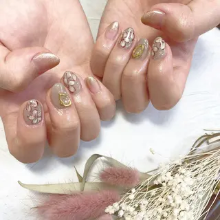 ネイル ネイルPetit Ribbonのネイルデザイン