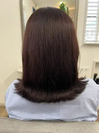 カラー 似合わせ／ショート 菊田のヘアスタイル