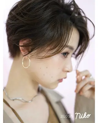 ショート ショート、ボブ特化 長島智彦のヘアスタイル