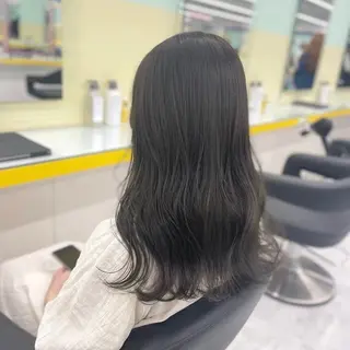 ミディアム カラー ♡ハイトーンブリーチ カラーyuuna♡のヘアスタイル