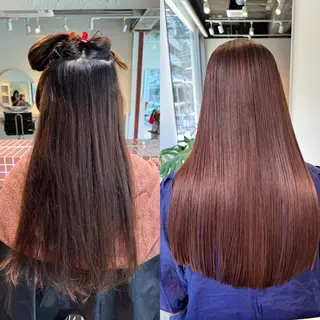 ロング 髪質改善スペシャリス ト長尾勇弥/梅田中津のヘアスタイル