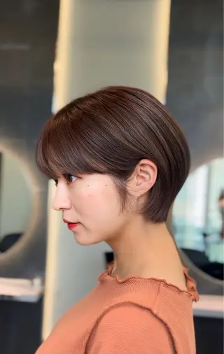 ショート カラー 🩵髪質改善/ 似合わせ/ショートのヘアスタイル