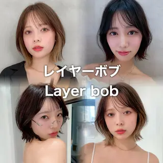 ミディアム taiga レイヤー /髪質改善/矯正🌈のヘアスタイル