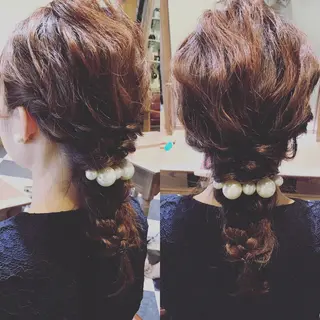 ロング ヘアアレンジ kuro クロのヘアスタイル