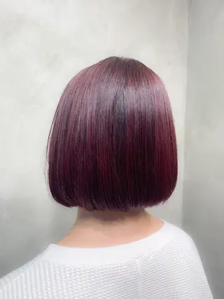 ミディアム 美髪✨髪質改善 &艶カラーmanaeのヘアスタイル