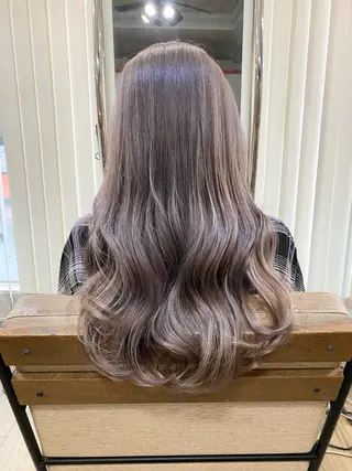 ミディアム カラー パーマ ヘアアレンジ RecheRche【池袋】所属・👑指名率No.1 👑坂口飛翔のヘアスタイル