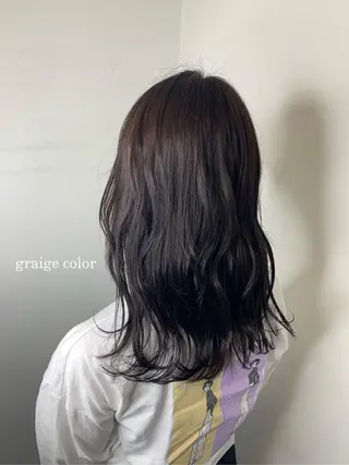 ロング カラー 🌈re-room EIKI🇰🇷のヘアスタイル