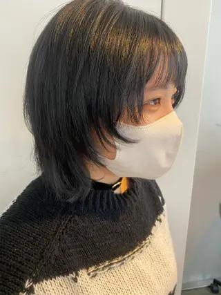 ミディアム GINZARay2 風本朱里🐥のヘアスタイル