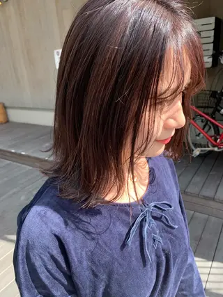 ミディアム カラー 🌼sunc HINAMI🌼のヘアスタイル