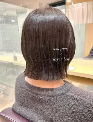 ショート 加納千華 /ボブ/ぱつっとボブのヘアスタイル