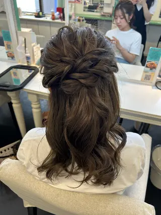 セミロング Hair&make Mars+所属・Mars+ RISAのヘアスタイル