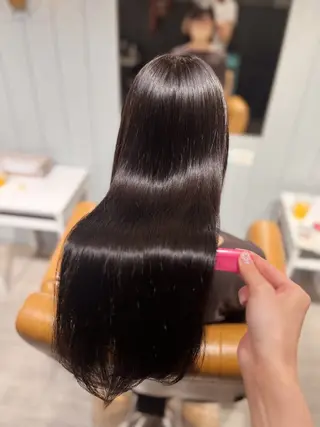 ロング ONDO所属・梅田酸性縮毛矯正/ 韓国ヘア/ユナ🩰のヘアスタイル