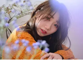 セミロング カラー パーマ ヘアアレンジ GO TODAY仙台一番町店所属・【仙台オタク美容師】 ゆさこのかのヘアスタイル