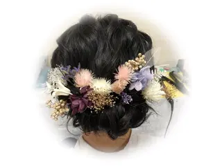 ヘアアレンジ HempBeauty 浅野アサミのヘアスタイル